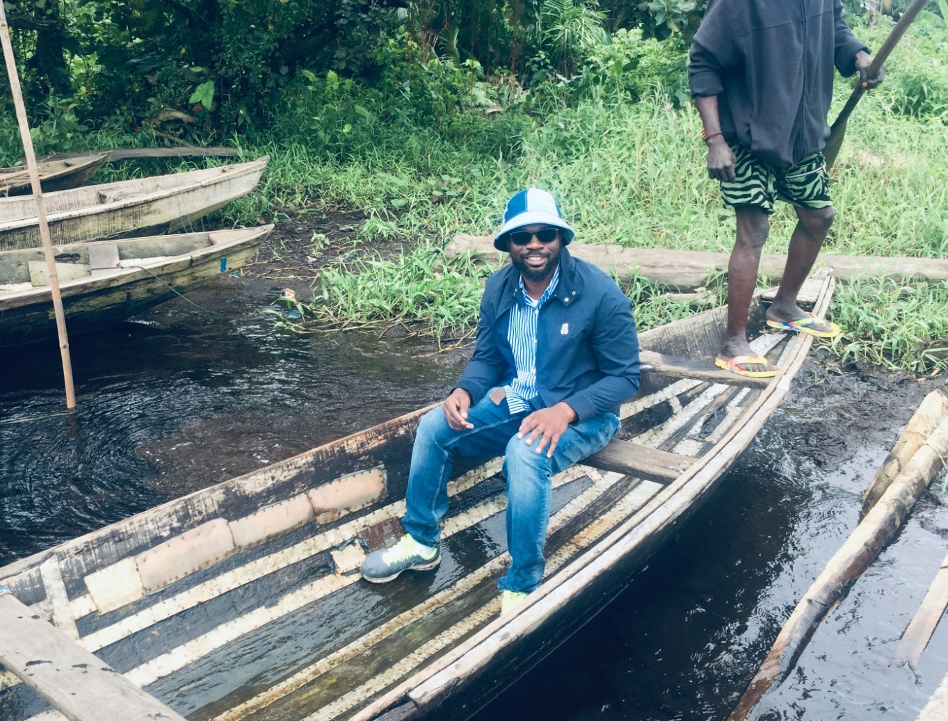 Lush green mountain landscape